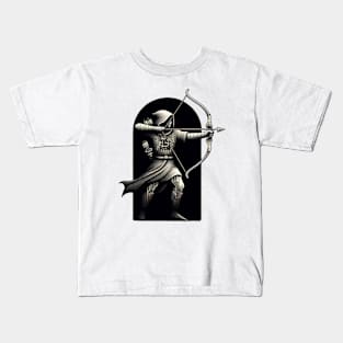 Crypto Fork Hunter: The Quest for Digital Treasure Kids T-Shirt